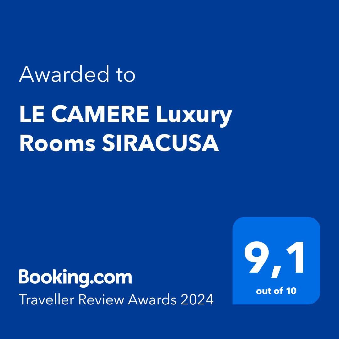 Le Camere Luxury Rooms Siracusa Syracuse Extérieur photo